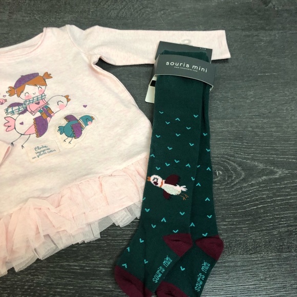 Tunic and tight 9-12 months - Picture 3 of 4